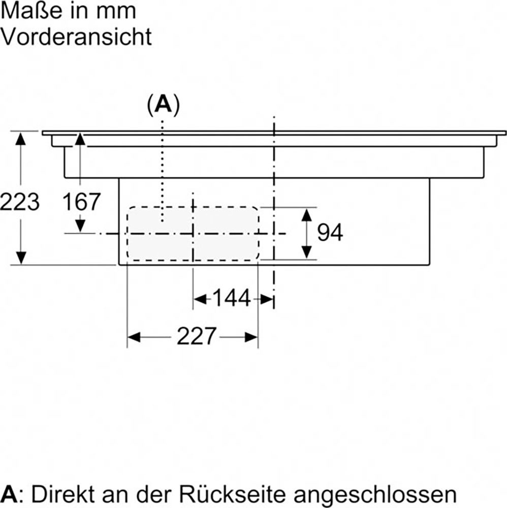 NEFF Induktions-Kochfeld von SCHOTT CERAN® »V68TTX4L0«, V68TTX4L0, mit intuitiver Twist Pad® Bedienung