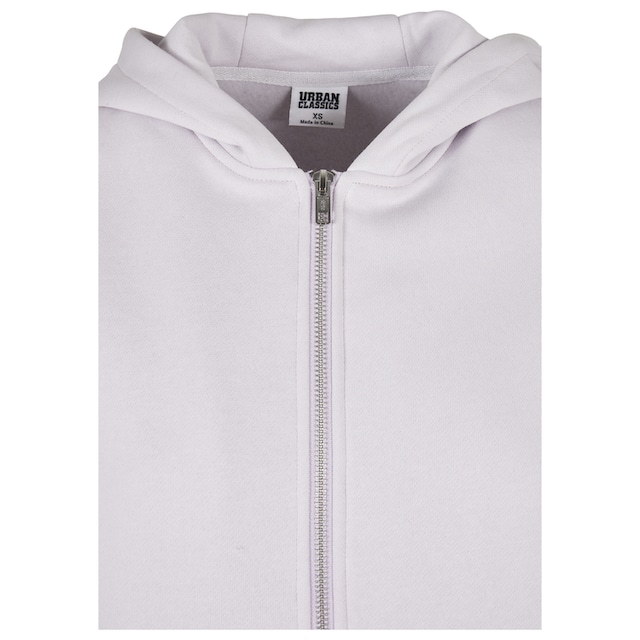 URBAN CLASSICS Sweatjacke »Damen Ladies Short Oversized Zip Jacket«, (1 tlg.)  online bei