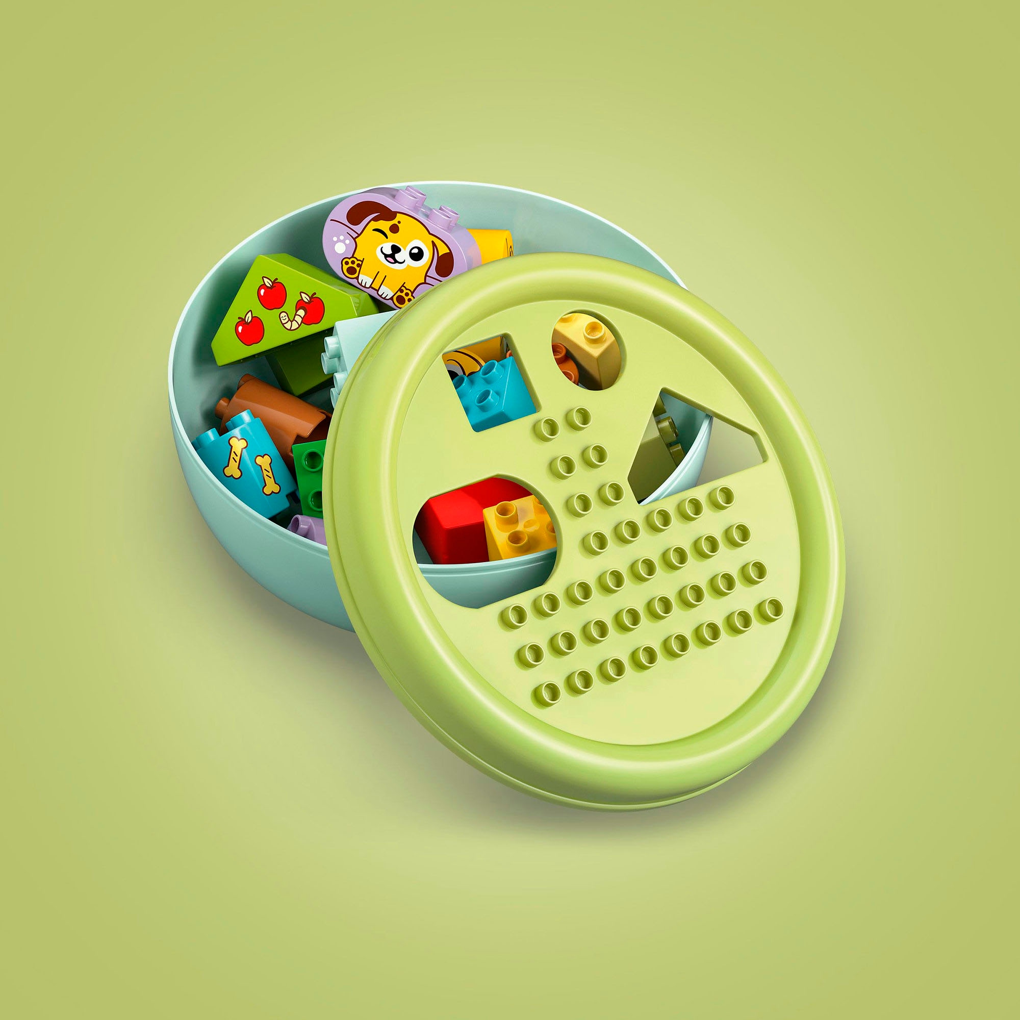 LEGO® Konstruktionsspielsteine »Formsortierer: Welpenhaus (10441), LEGO DUPLO My First«, (17 St.), Made in Europe