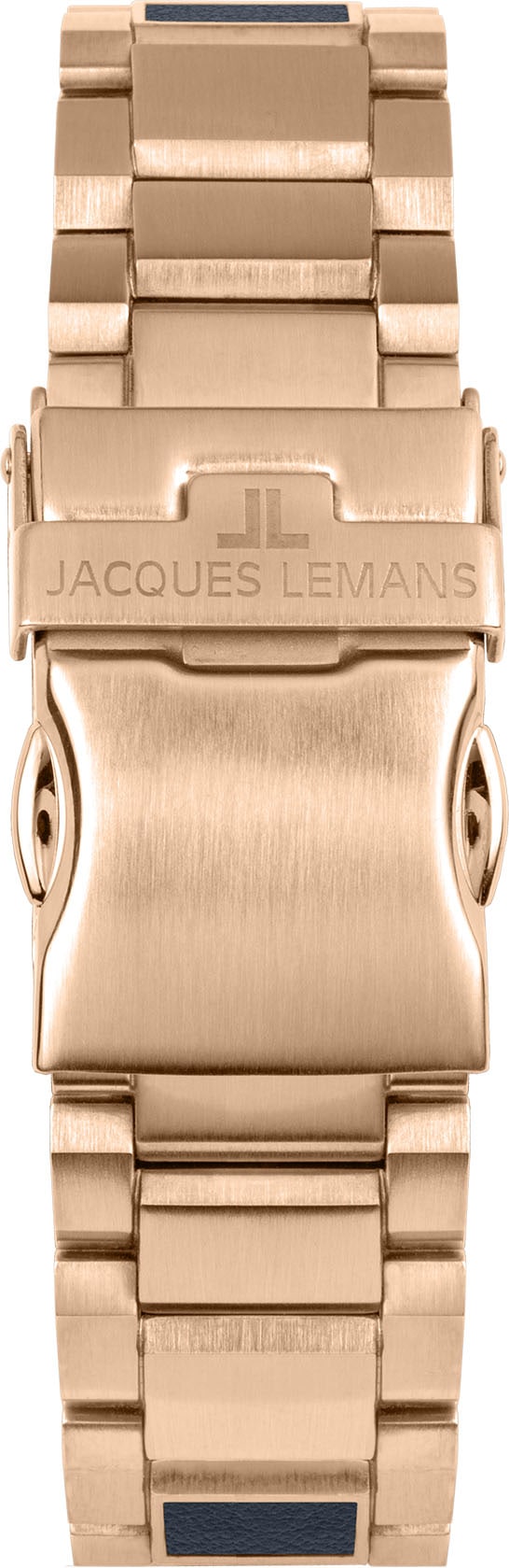 Jacques Lemans Solaruhr »Eco Power Solar Apple, 1-2115H«, Armbanduhr, Herrenuhr, Datum, bis 10 bar wasserd., Edelstahlarmband