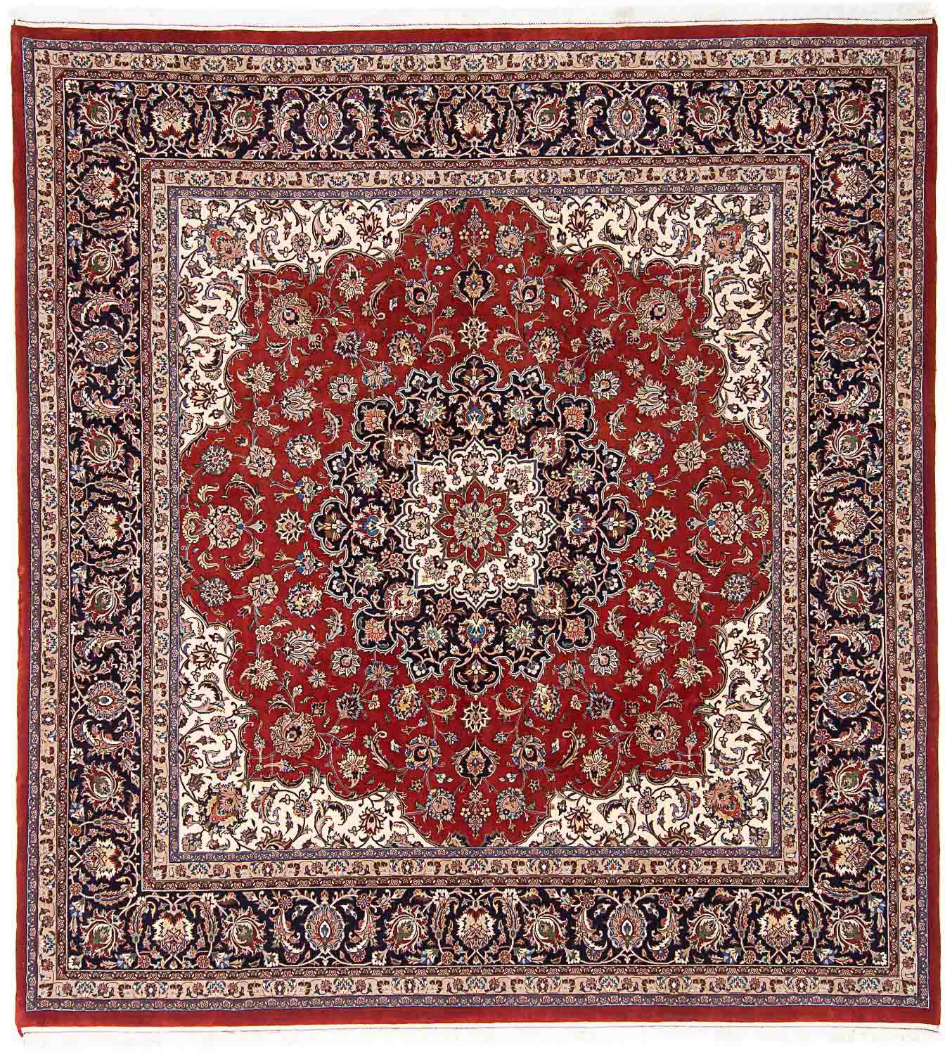 morgenland Wollteppich »Kaschmar Blumenmuster 394 x 300 cm«, rechteckig, 10 günstig online kaufen