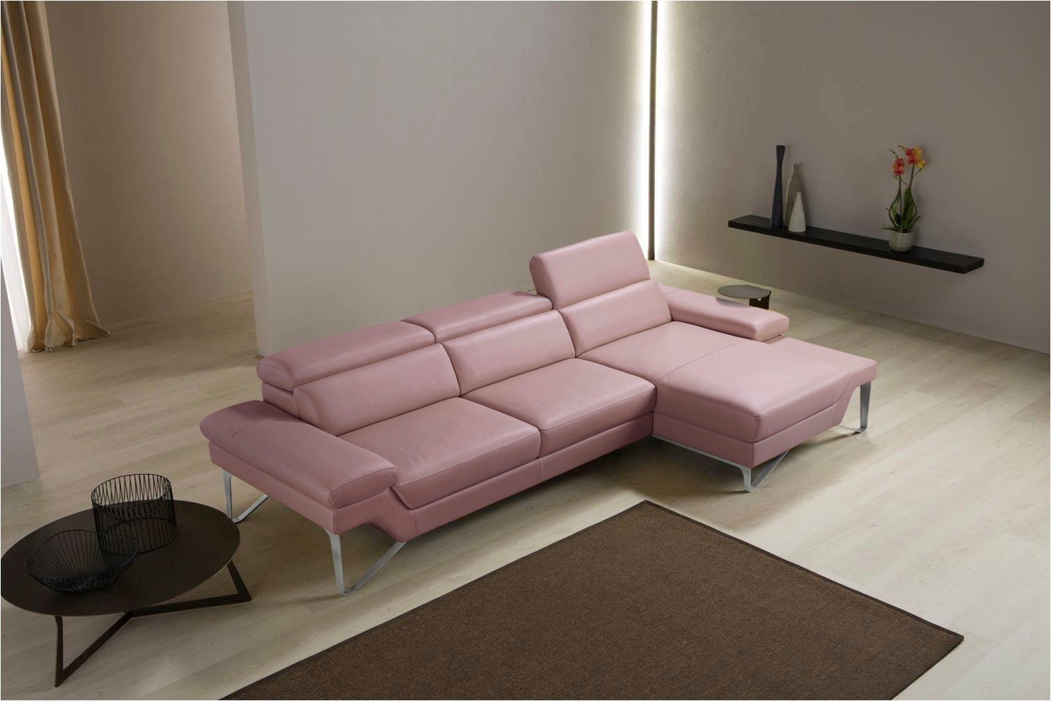 Egoitaliano Ecksofa »Princess, elegantes Designsofa mit erstklassigem Sitzk günstig online kaufen