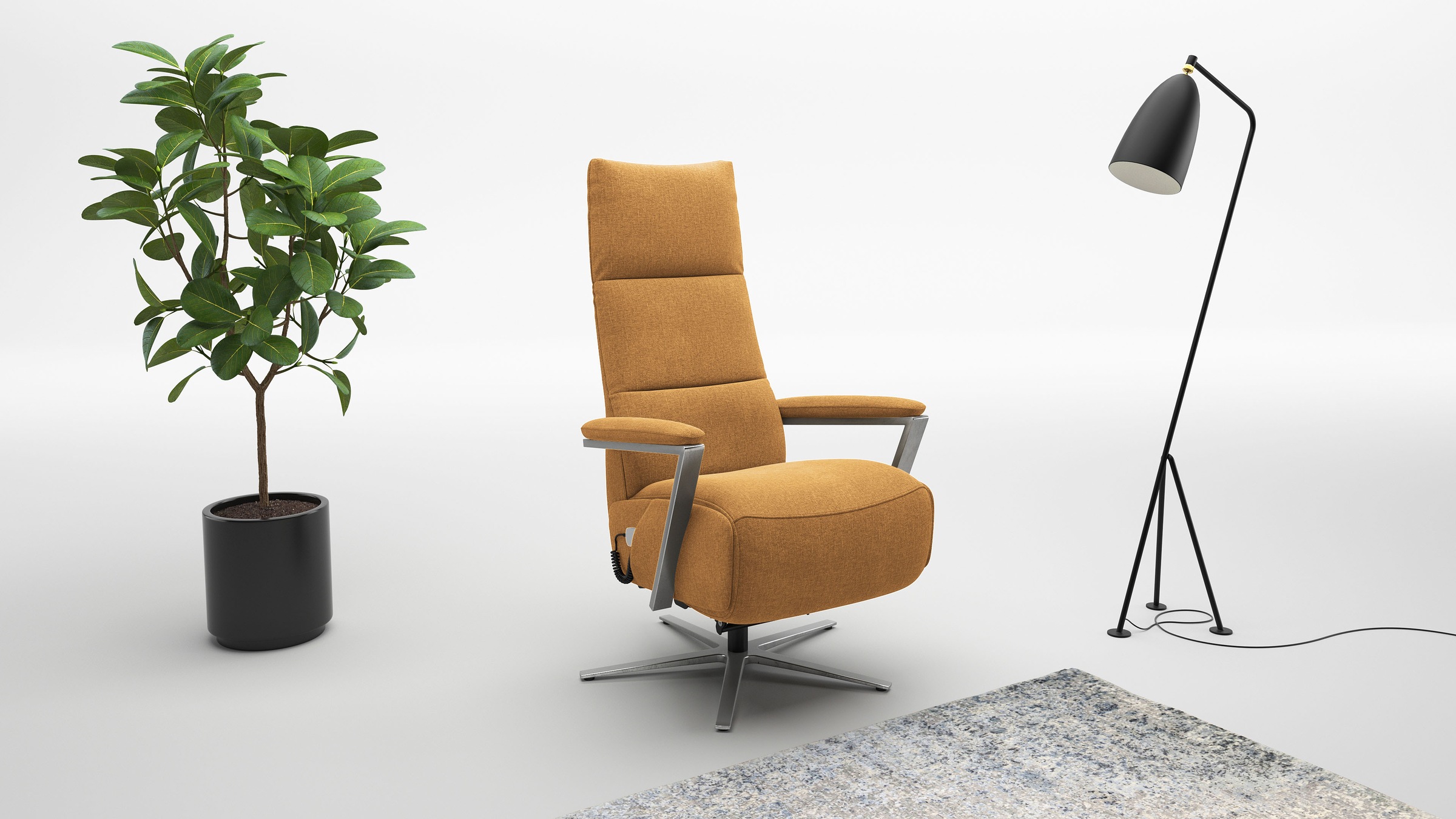 sit&more TV-Sessel »Vario Comfort, inkl. Kopfteilverstellung & 360° Drehfun günstig online kaufen