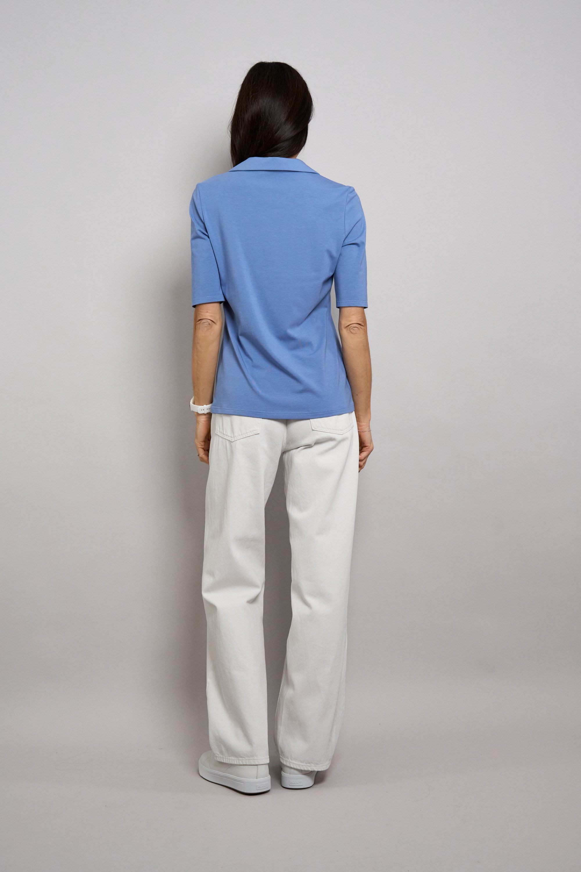 Seidel Moden Poloshirt Mit V-Ausschnitt - MADE IN GERMANY