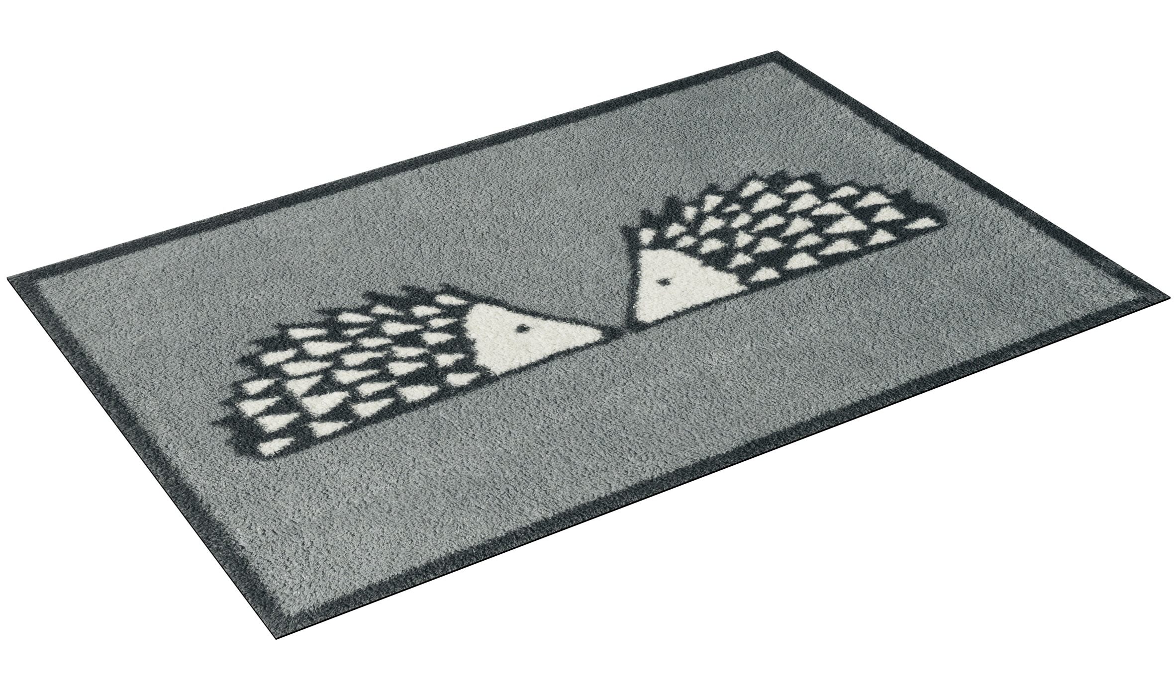 Turtle Mat Fußmatte »Kissing Spike Slate«, rechteckig, 9 mm Höhe