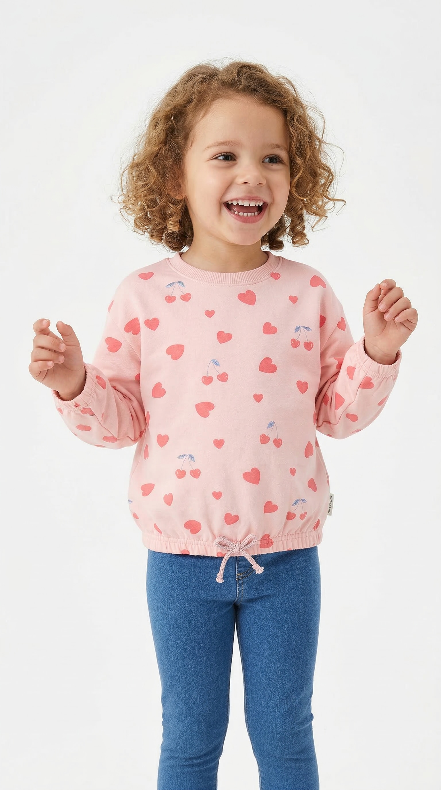 STACCATO Sweater, 2 tlg. mit Frontpint und Allover-Print, 2er Pack für Girls

