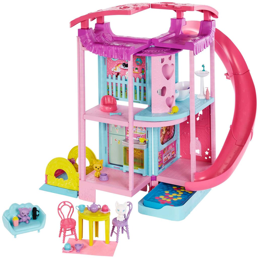 Barbie Puppenhaus »Chelsea«, mit drei Etagen und Verwandlungsfunktion