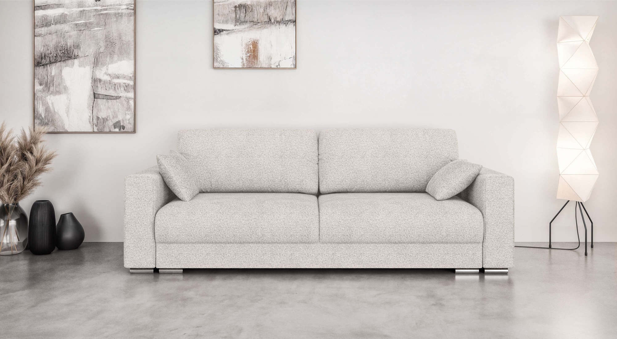 INOSIGN 3-Sitzer "Stevinson Schlafsofa mit Bettkasten, Maße B/H/T: 229/87/9 günstig online kaufen