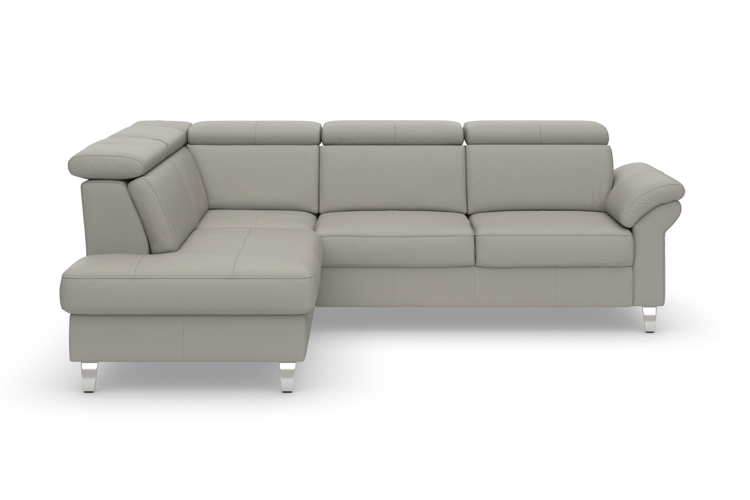 sit&more Ecksofa »Arngast L-Form« inklusive Kopfteilverstellung und Federke günstig online kaufen