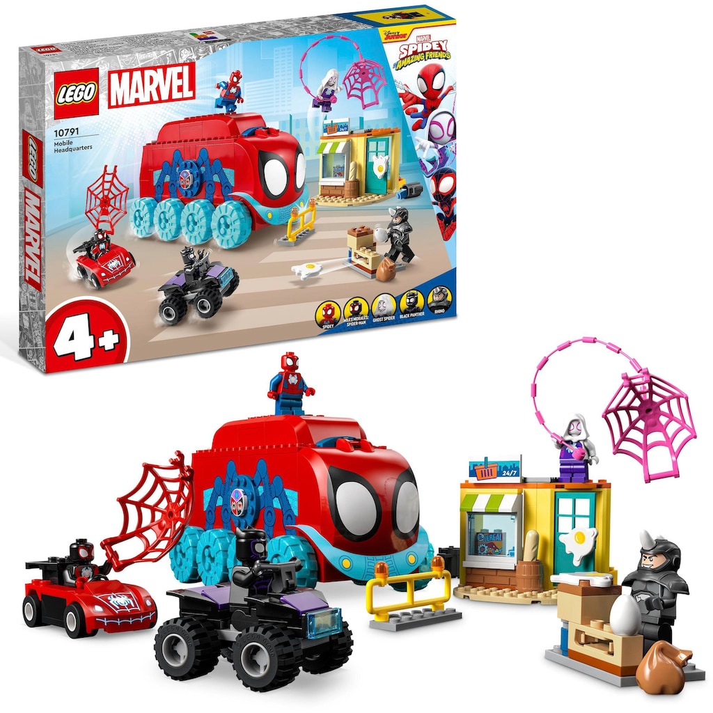 LEGO® Konstruktionsspielsteine »Spideys Team-Truck (10791), LEGO® Marvel«, (187 St.)