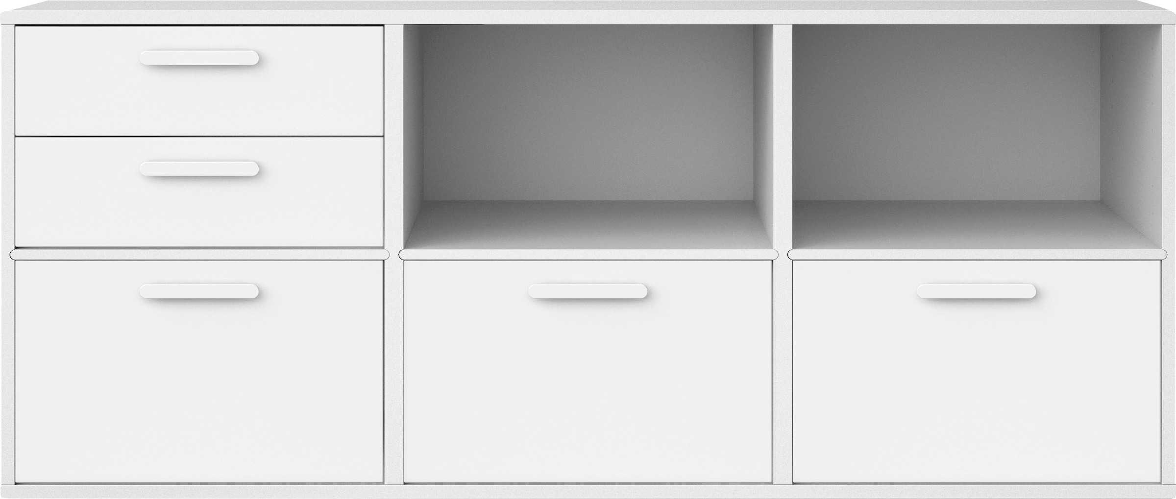 Hammel Furniture Sideboard »Keep by Hammel«, mit 2 Schubladen und 3 Türen,  Breite 133,8 cm, flexible Möbelserie online kaufen | Schranktüren
