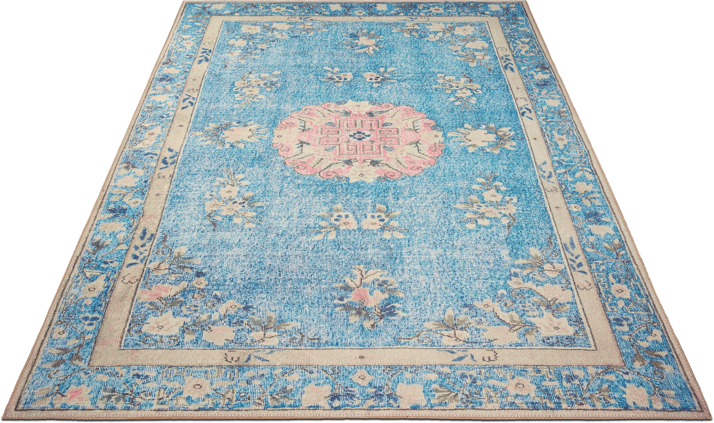 Home affaire Teppich »Sahar«, rechteckig, Orient Optik, Vintage Design, Rutschhemmende... kaufen