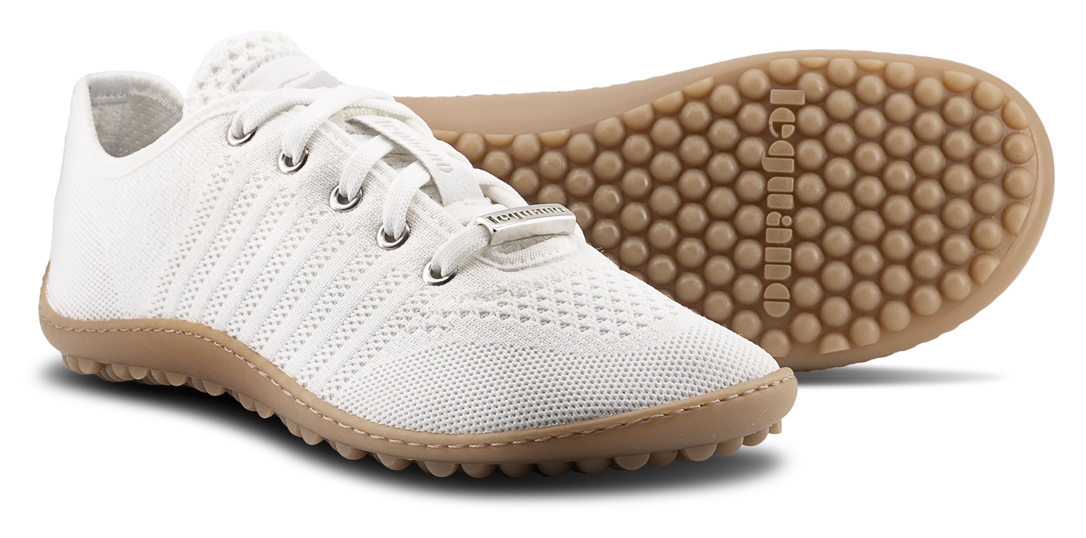 Leguano Barfußschuh »GO«, Freizeitschuh, Halbschuh, Schnürer mit 360 Grad Halbkugelsohle