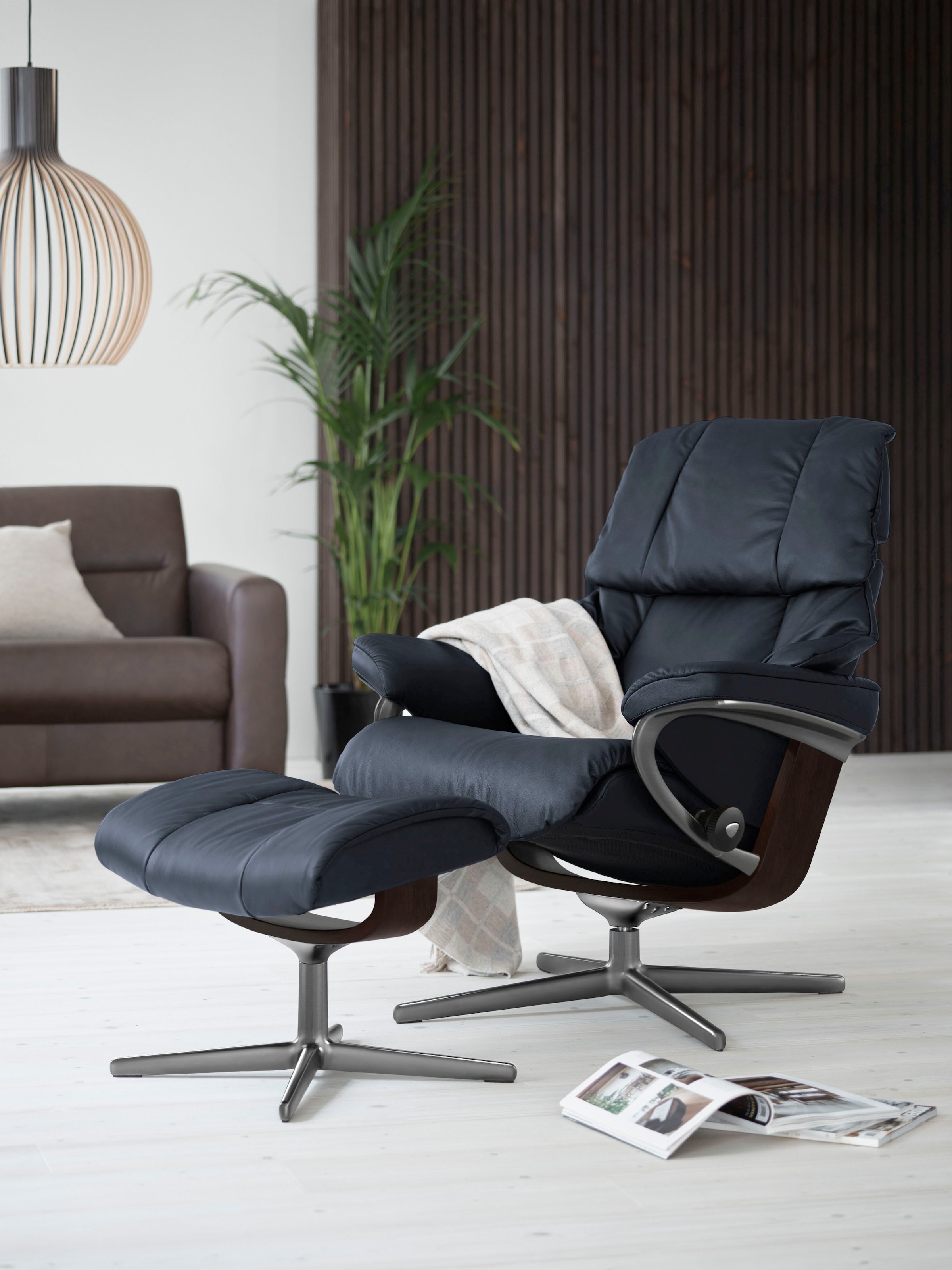 Stressless Relaxsessel "Reno", (Set, Relaxsessel mit Hocker), mit Hocker, m günstig online kaufen