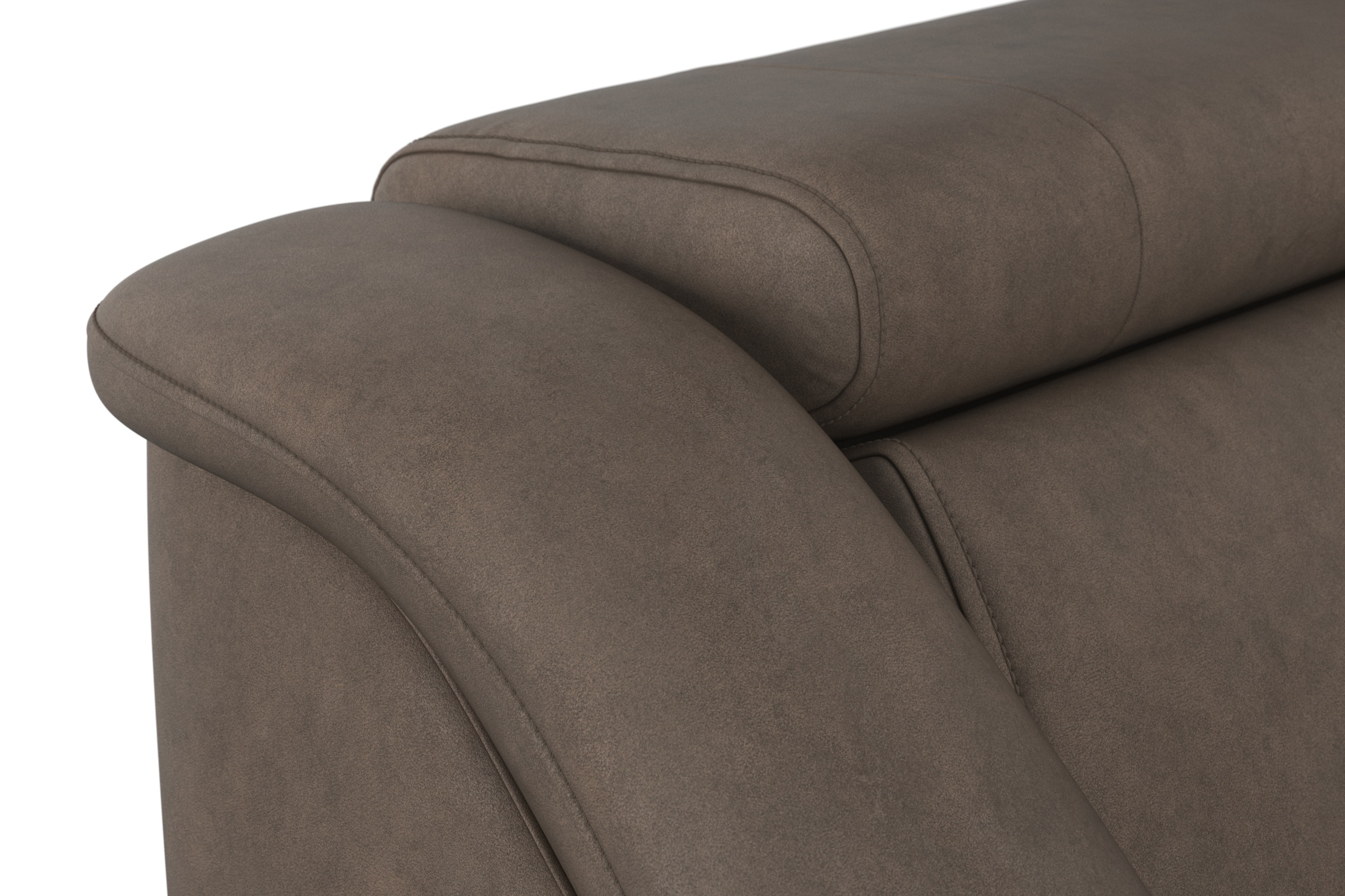 sit&more Wohnlandschaft »Freetown U-Form«, Kopfteilverstellung und Federkern, wahlweise mit Bettfunktion