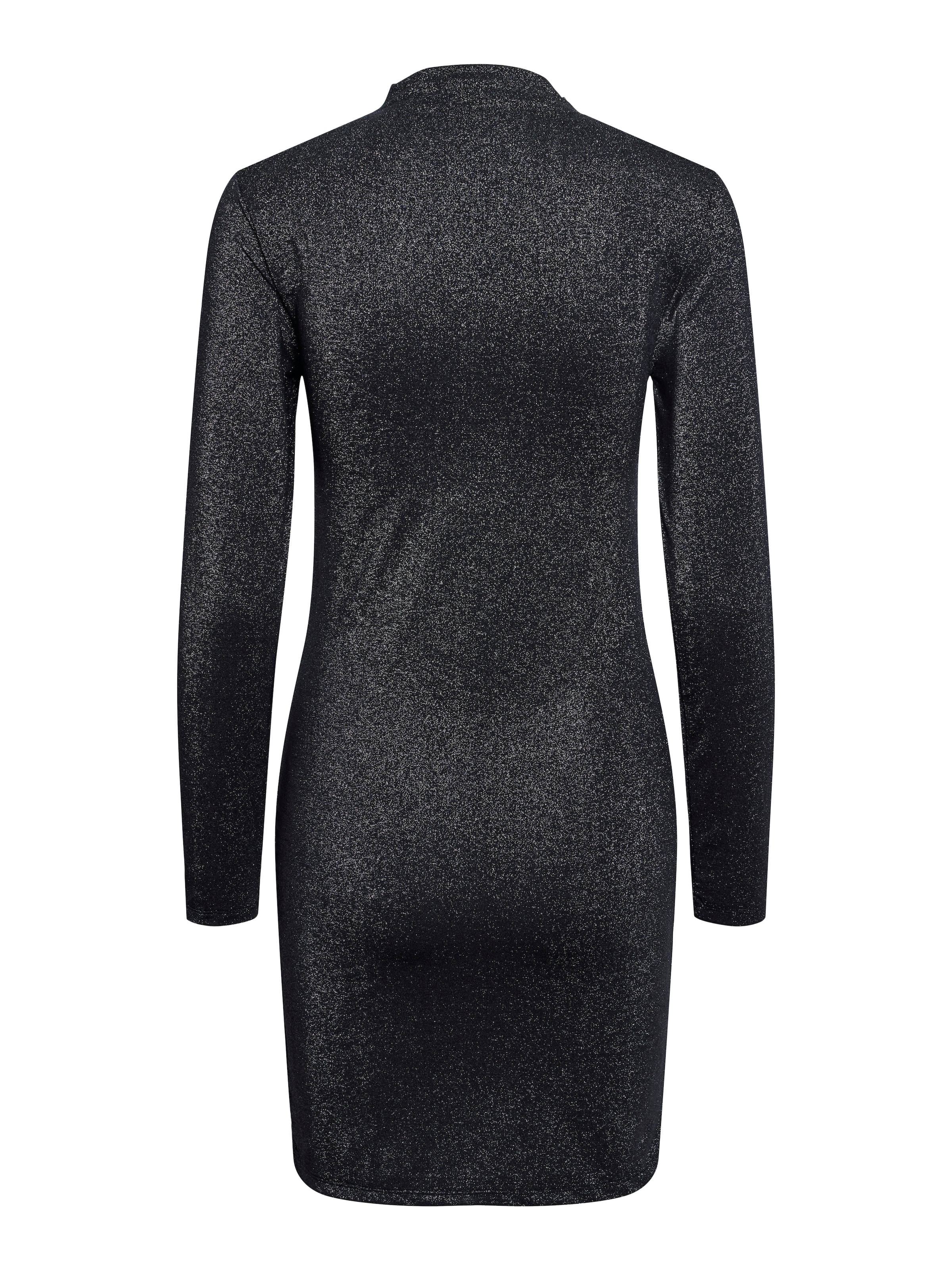 pieces Minikleid »PCMONICA LS GLITTER DRESS NOOS«, Glitzerstoff, das perfekte Outfit für eine lange Partynacht