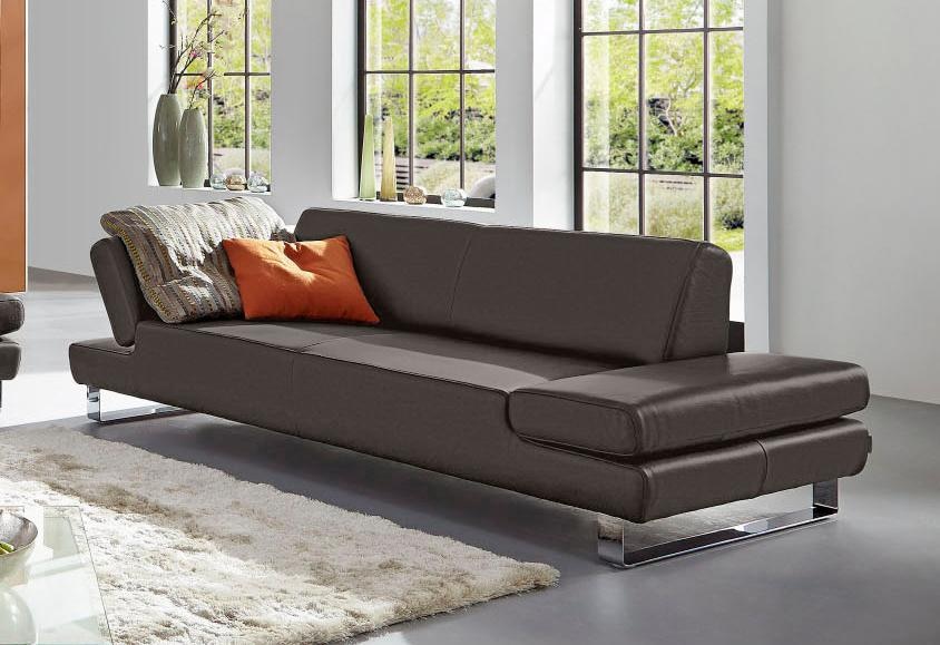 W.SCHILLIG 3-Sitzer "taboo Designsofa mit hohem Sitzkomfort" mit Übertiefe, günstig online kaufen