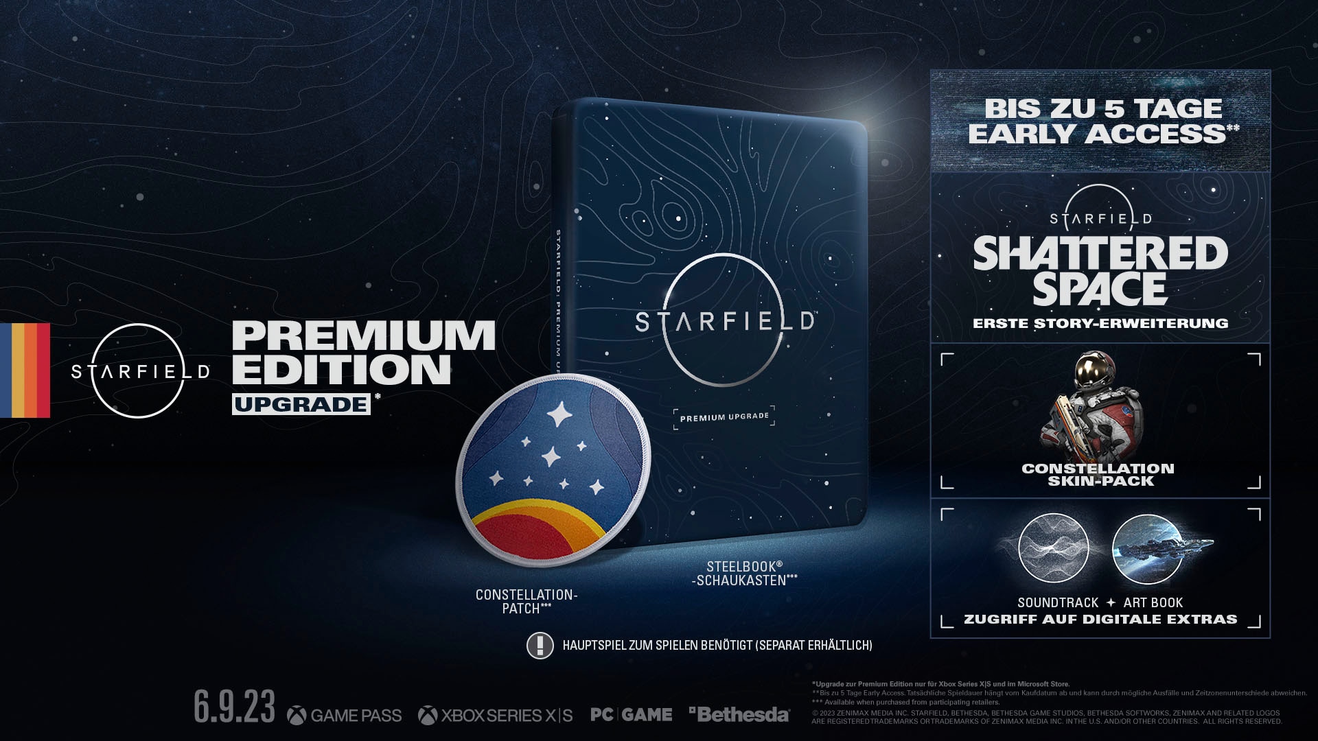 Bethesda Spielesoftware »Starfield X Series Rechnung auf kaufen Xbox Premium-Edition«