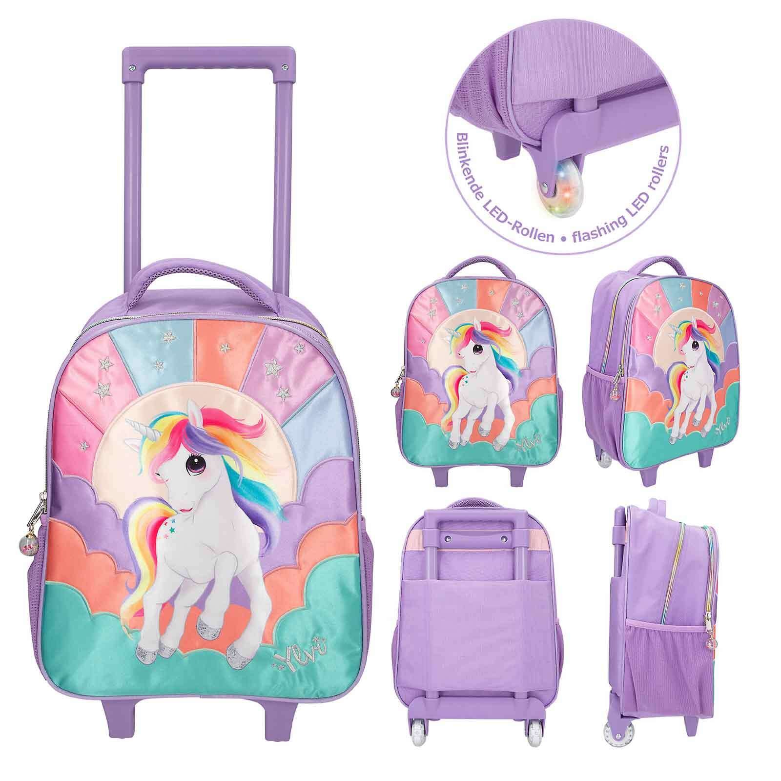 Depesche Reiserucksack »Schulrucksack Trolley Ylvi 18,5 x 31 x 44 cm bunt«