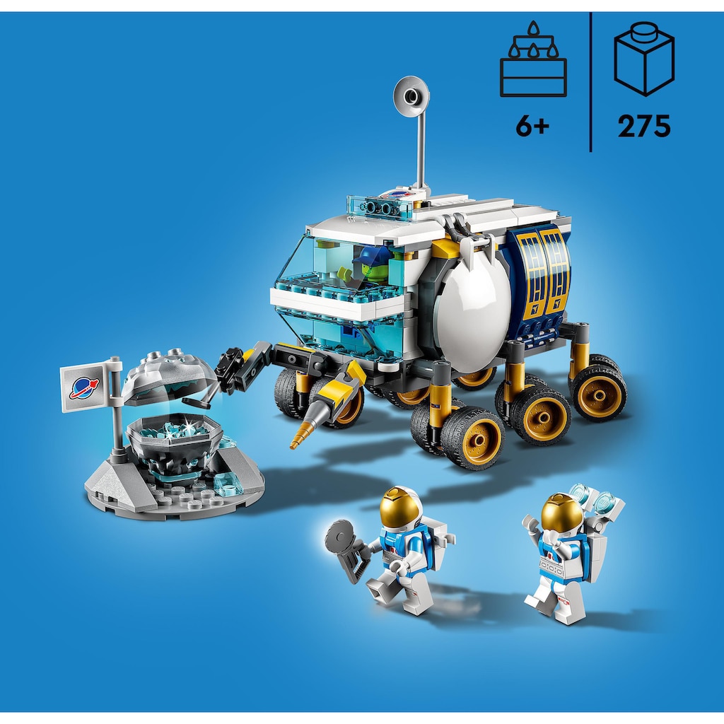 LEGO® Konstruktionsspielsteine »Mond-Rover (60348), LEGO® City«, (275 St.)