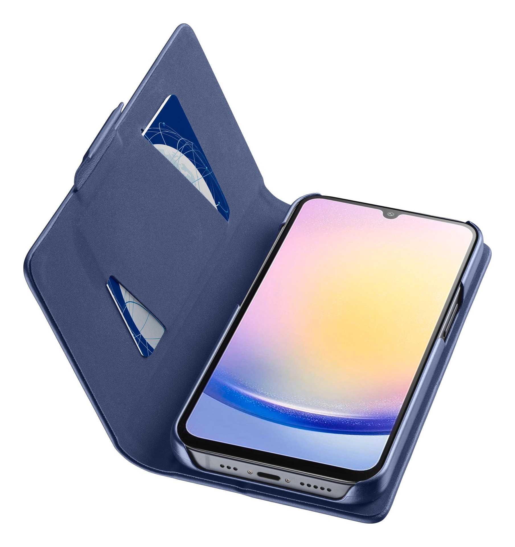 Cellularline Handyhülle »Book Case für Samsung Galaxy A26 5G«, Samsung Galaxy A26 5G, Backcover, Schutzhülle, Handyschutzhülle, Case, Schutzcase, stoßfest