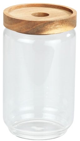 Zeller Present Vorratsglas, (Set, 3 tlg.), Bügelverschluss, Deckel  Kiefernholz online kaufen