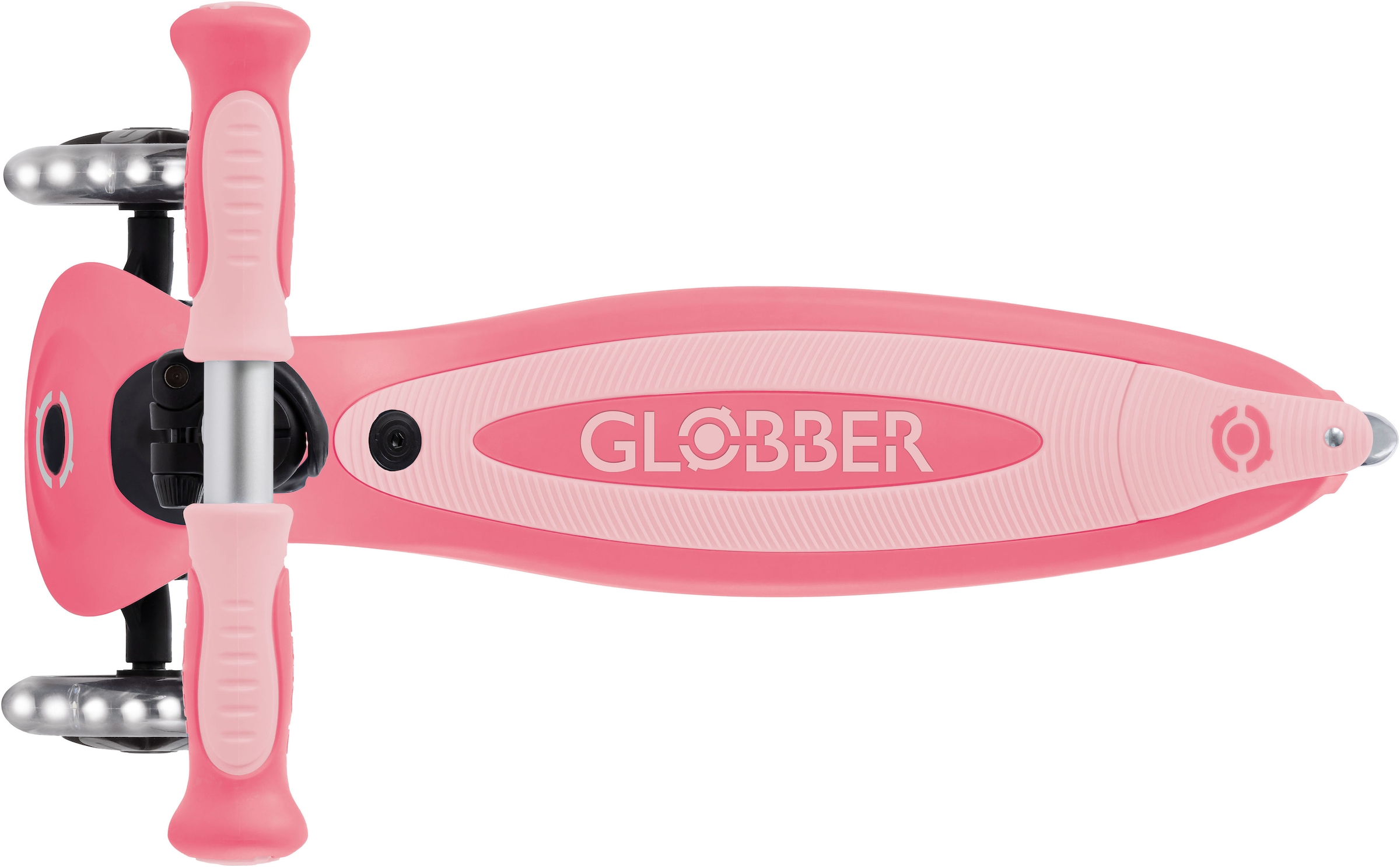 Globber Tretroller »GO-UP BABY 360 LIGHTS, mit Leuchtrollen und Leuchtmodul«