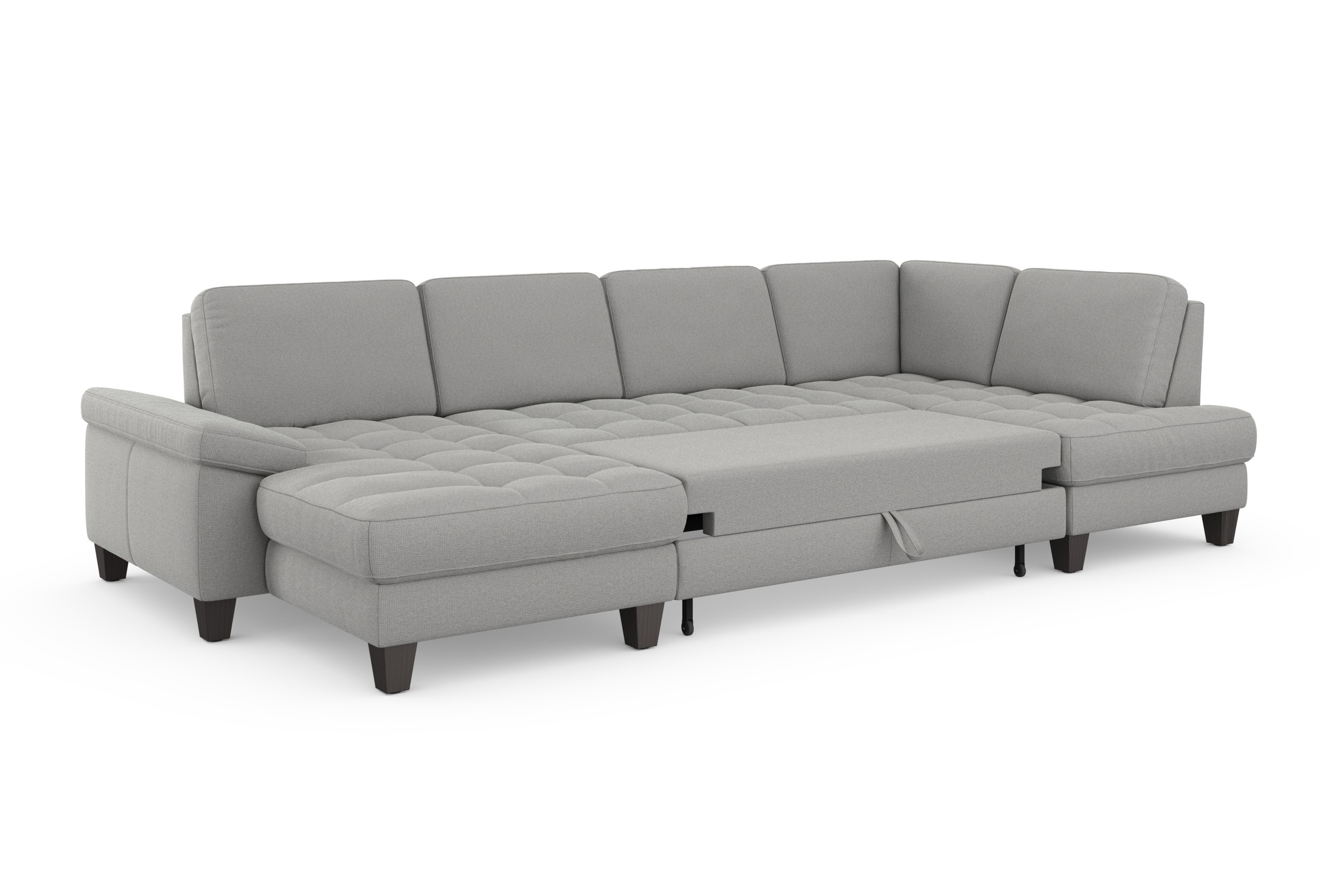 sit&more Wohnlandschaft »Westham U-Form«, wahlweise mit Bettfunktion, Bettkasten, Sitztiefenverstellung