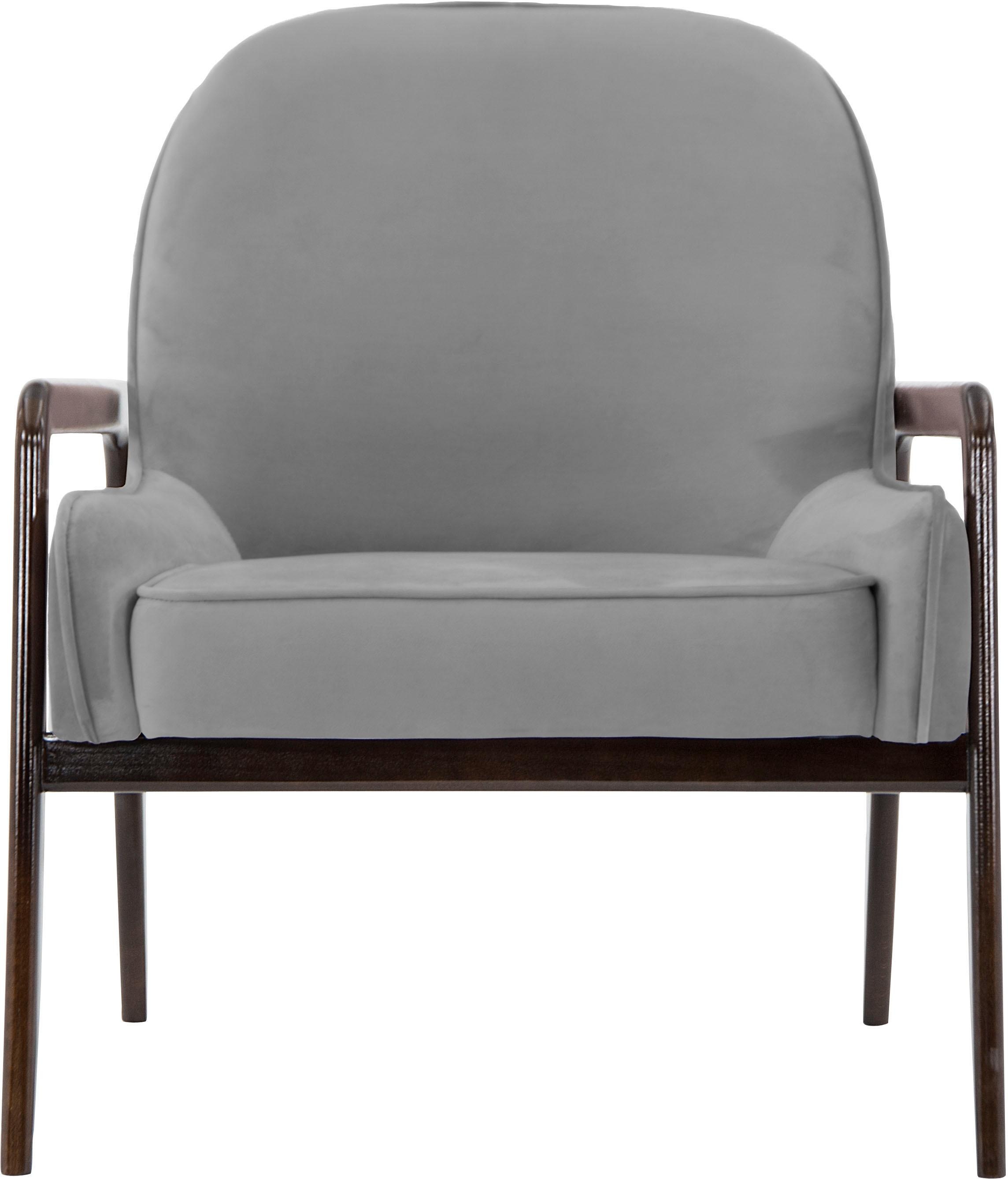 Home affaire Sessel »Braga« wahlweise mit Gestell aus Eiche in dunkel oder günstig online kaufen