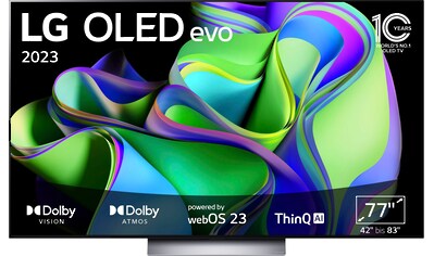 OLED-Fernseher »OLED77C37LA«, 195 cm/77 Zoll, 4K Ultra HD, Smart-TV