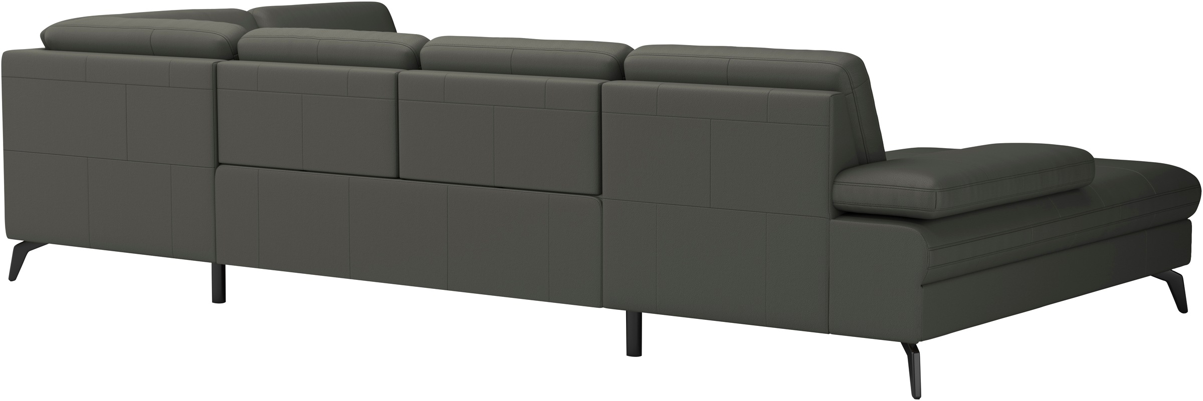 sit&more Wohnlandschaft »Morris U-Form, inkl. Sitztiefenverstellung«, wahlweise mit Armteilverstellung, Bettfunktion & Bettkasten