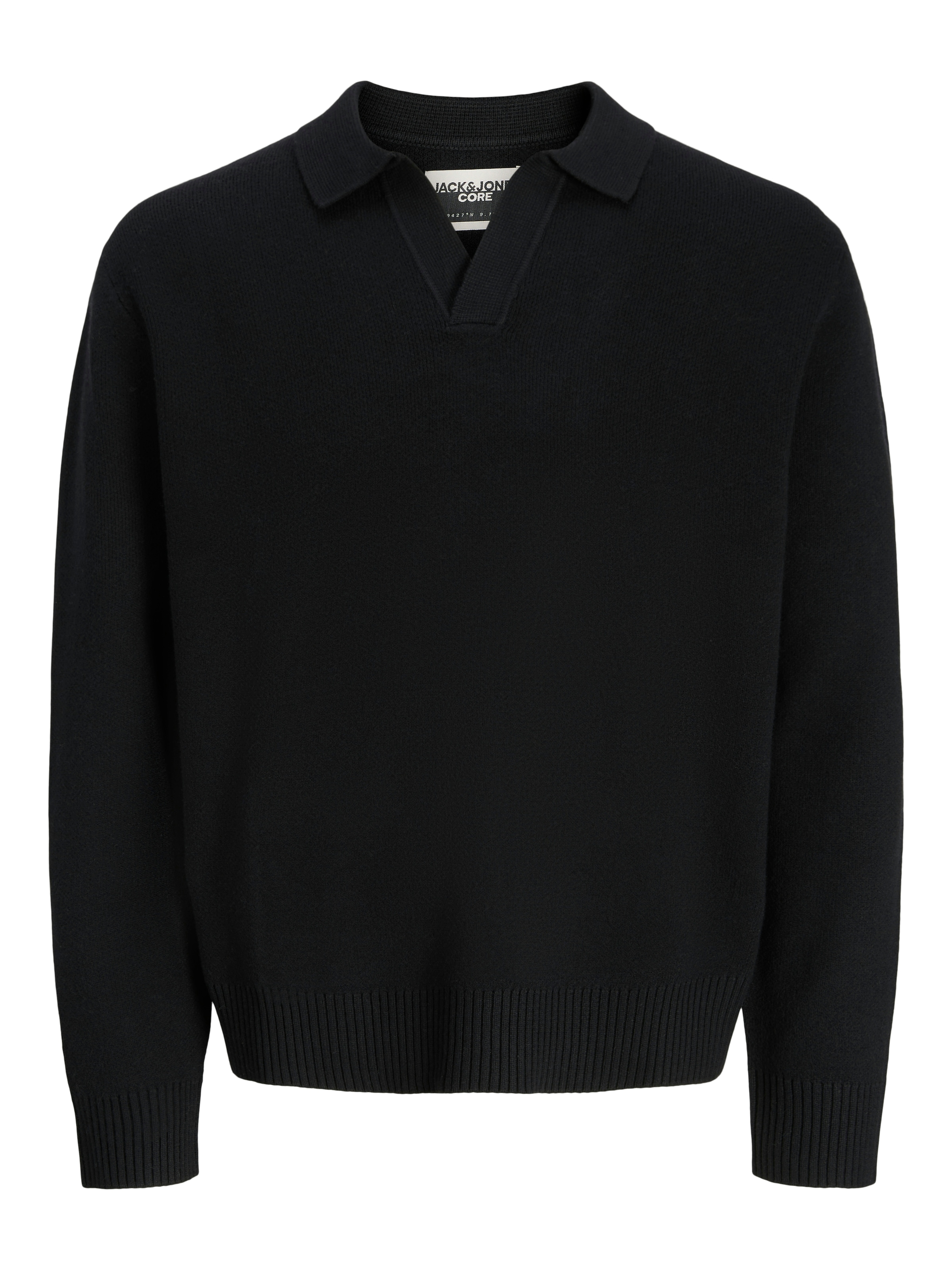 Jack & Jones Strickpullover »JCOCOVER KNIT SPLIT NECK POLO«