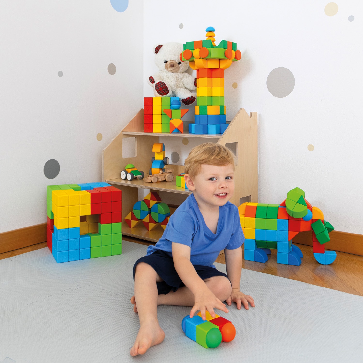 Geomag™ Magnetspielbausteine »Magicube Blocks RE Stacking (061)« Made in Europe