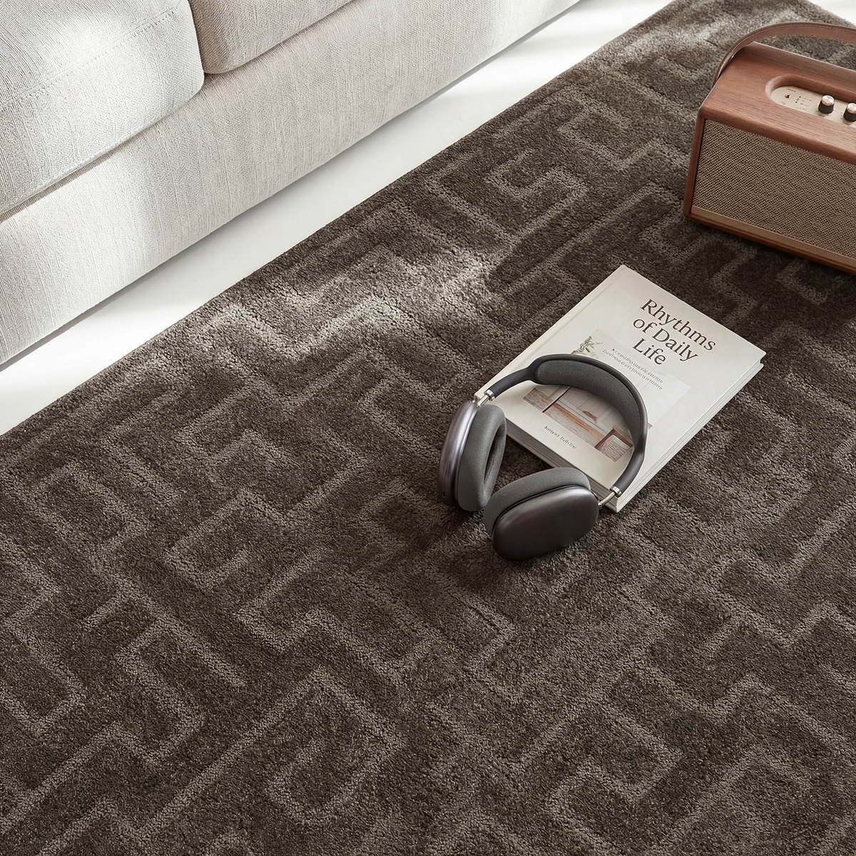 the carpet Designteppich »Elisa« rechteckig 15 mm Höhe mit klaren geometrischen Formen und Linien