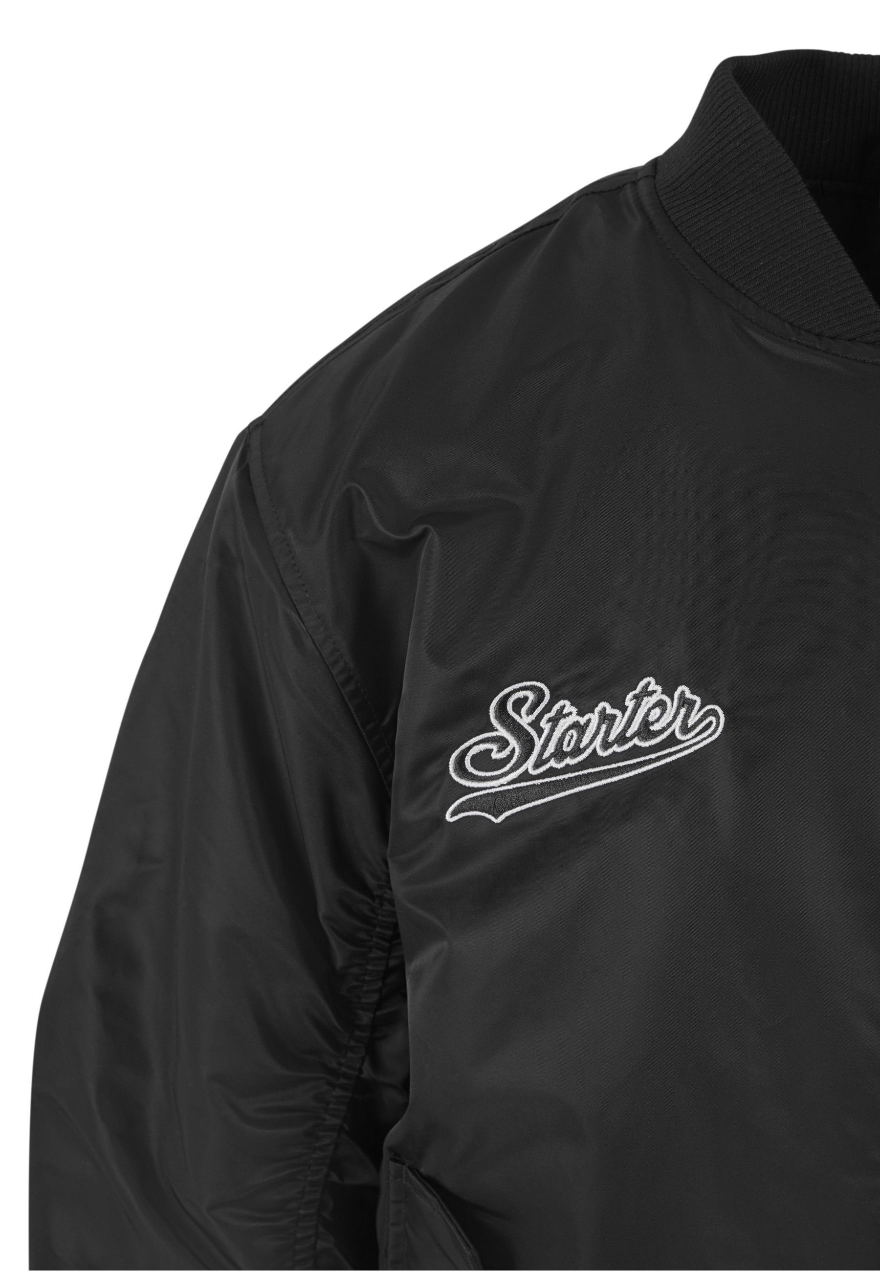 Starter Black Label Bomberjacke »Starter Black Label Starter Patch Bomberjacket« 1 Stk. tlg. ohne Kapuze