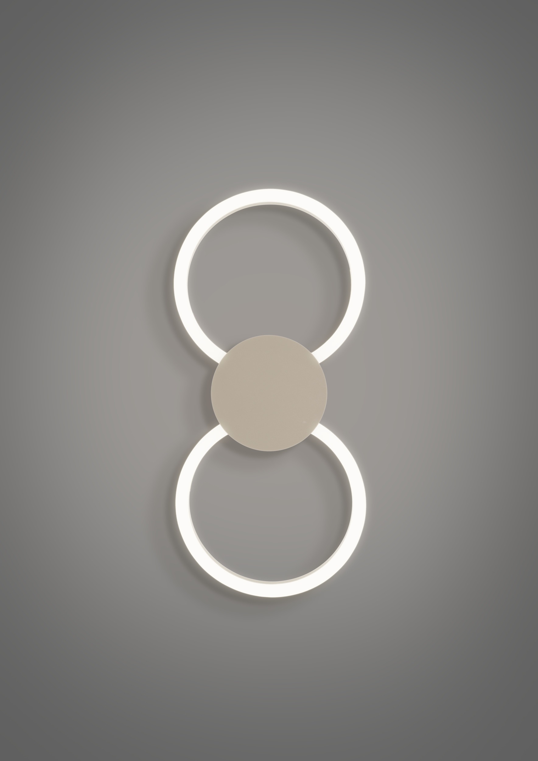 EGLO Deckenleuchte »VENTICELLO 1 Deckenlampe - Alu - LED;LED - 20W;0,91W - IP20« LED-Modul 1 Stk. Warmweiß Wohzimmerlampe, Esszimmerlampe, Flur, Schlafzimmer, L66 x B30 x H5 cm