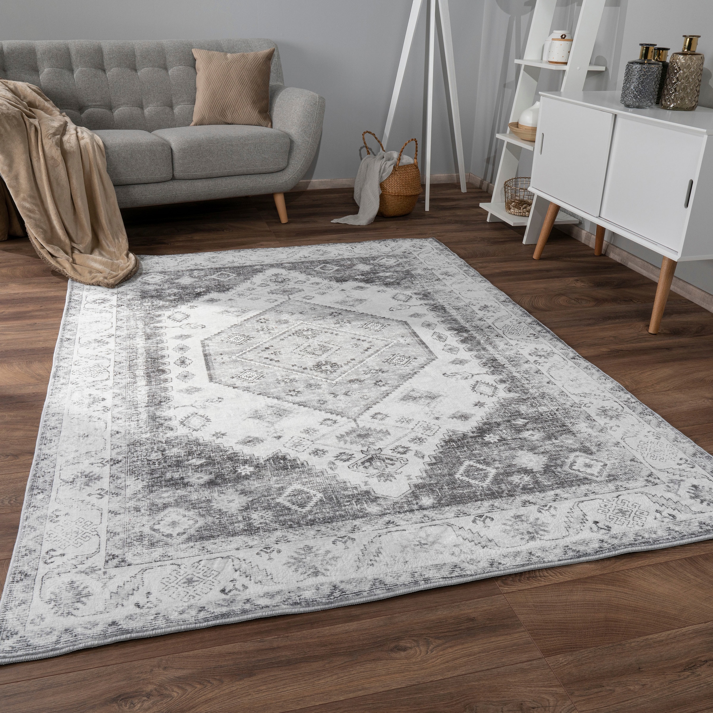 Paco Home Teppich »Cambridge 463«, rechteckig, 12 mm Höhe, Kurzflor, orient günstig online kaufen