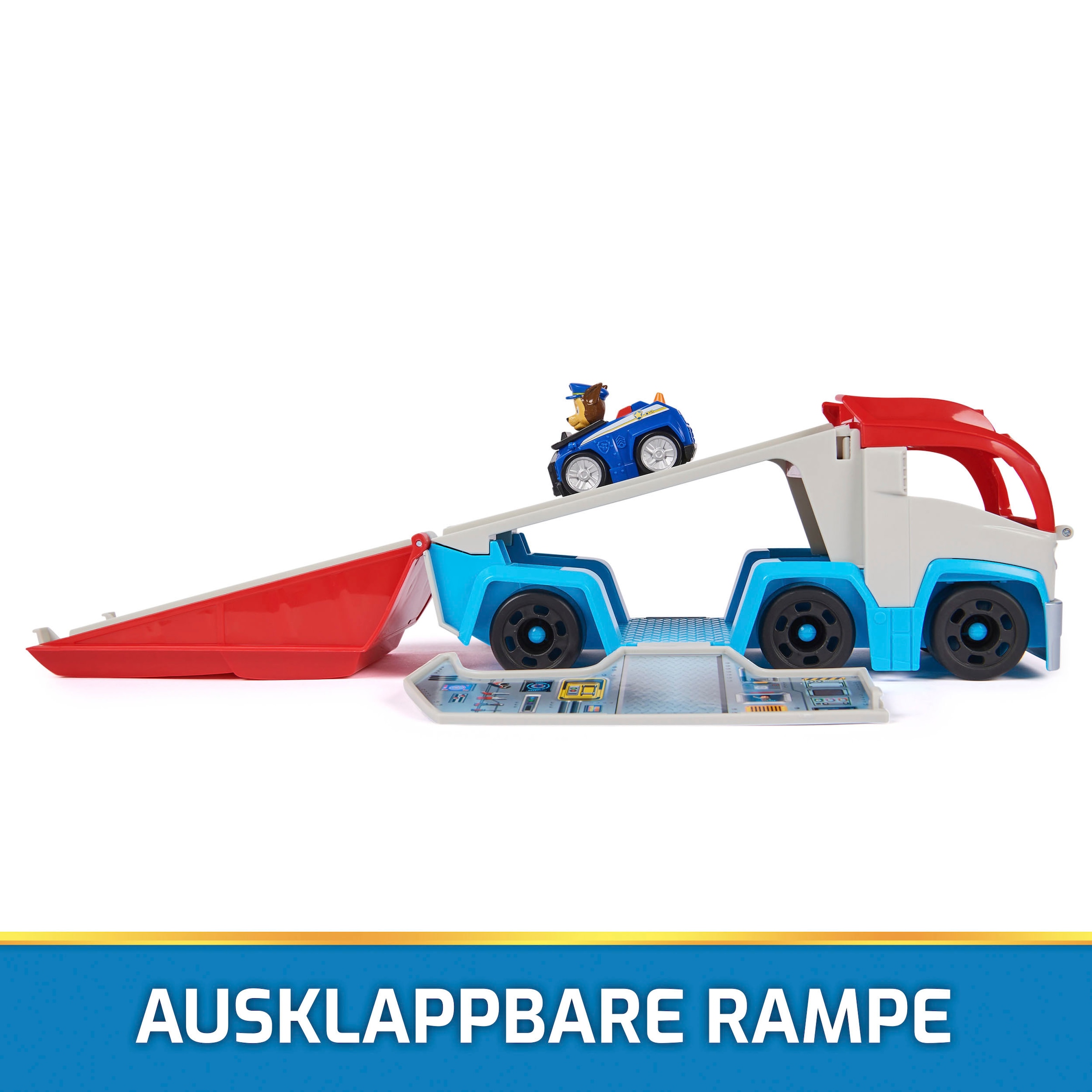 Spin Master Spielzeug-Transporter »Paw Patrol - Pup Squad Patroller« mit Chase-Fahrzeug