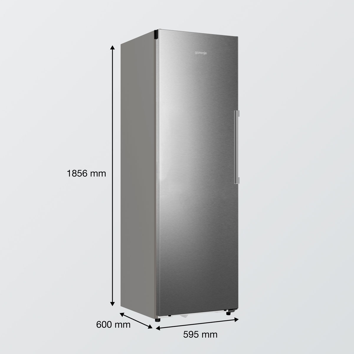 GORENJE Gefrierschrank »FNC618C6XWF« 185,6 cm hoch 59,5 cm breit KitchenFit passt sich nahtlos deiner Küche an