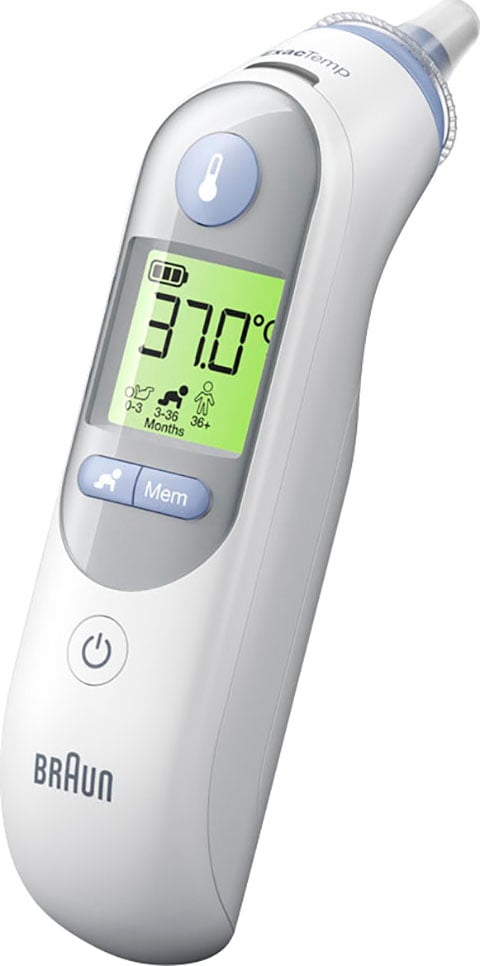 Braun Ohr-Fieberthermometer »ThermoScan® 7 Ohrthermometer mit Age Precision® - IRT6520«, Für alle Altersgruppen geeignet, einschließlich Neugeborener