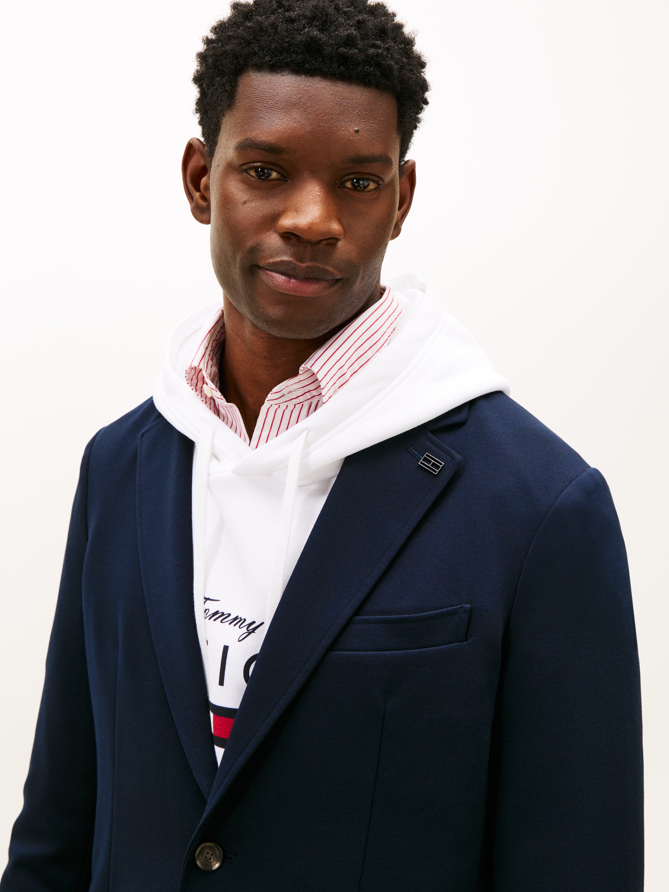 Tommy Hilfiger Sakko »DC PUNTO MILANO«, regular fit, teilweise gefüttert
