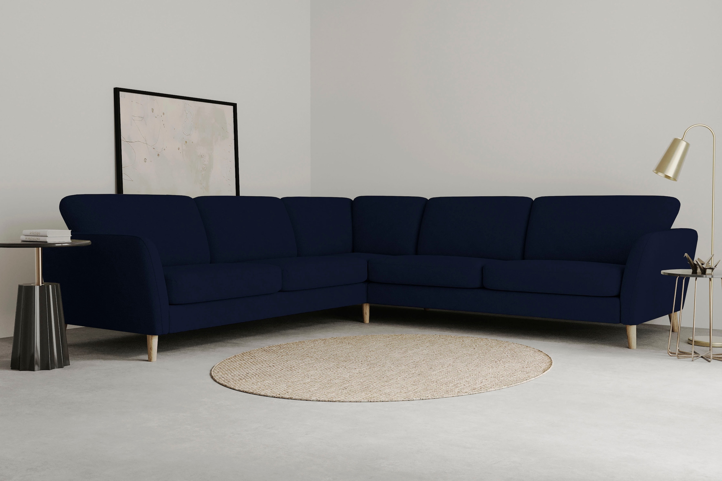 Home affaire Ecksofa »MARSEILLE 278/278 cm, L-Form,«, gleichschenklig, aus günstig online kaufen