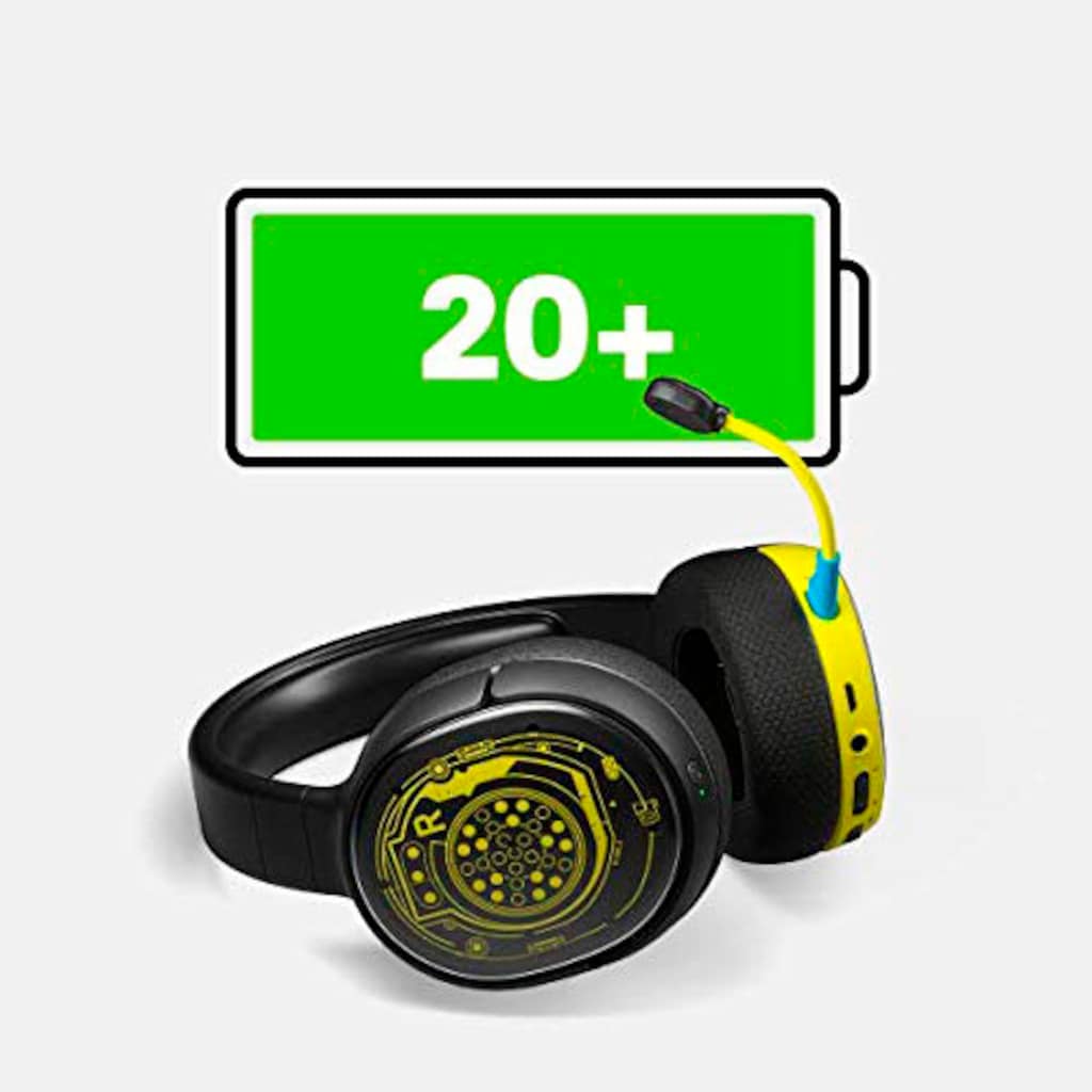 SteelSeries Gaming-Headset »Arctis 1 wireless Cyberpunk 2077 Edition«
