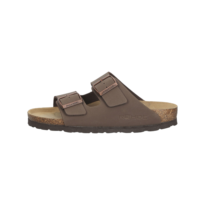 ROHDE Pantolette »Pantoletten Lederimitat« Schwarz 38 38 Verschluss: Schlupfschuh