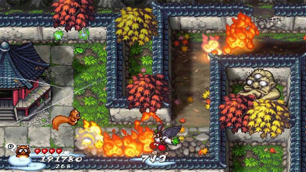 ININ Games Spielesoftware »Pocky & Rocky Reshrined«, Nintendo Switch