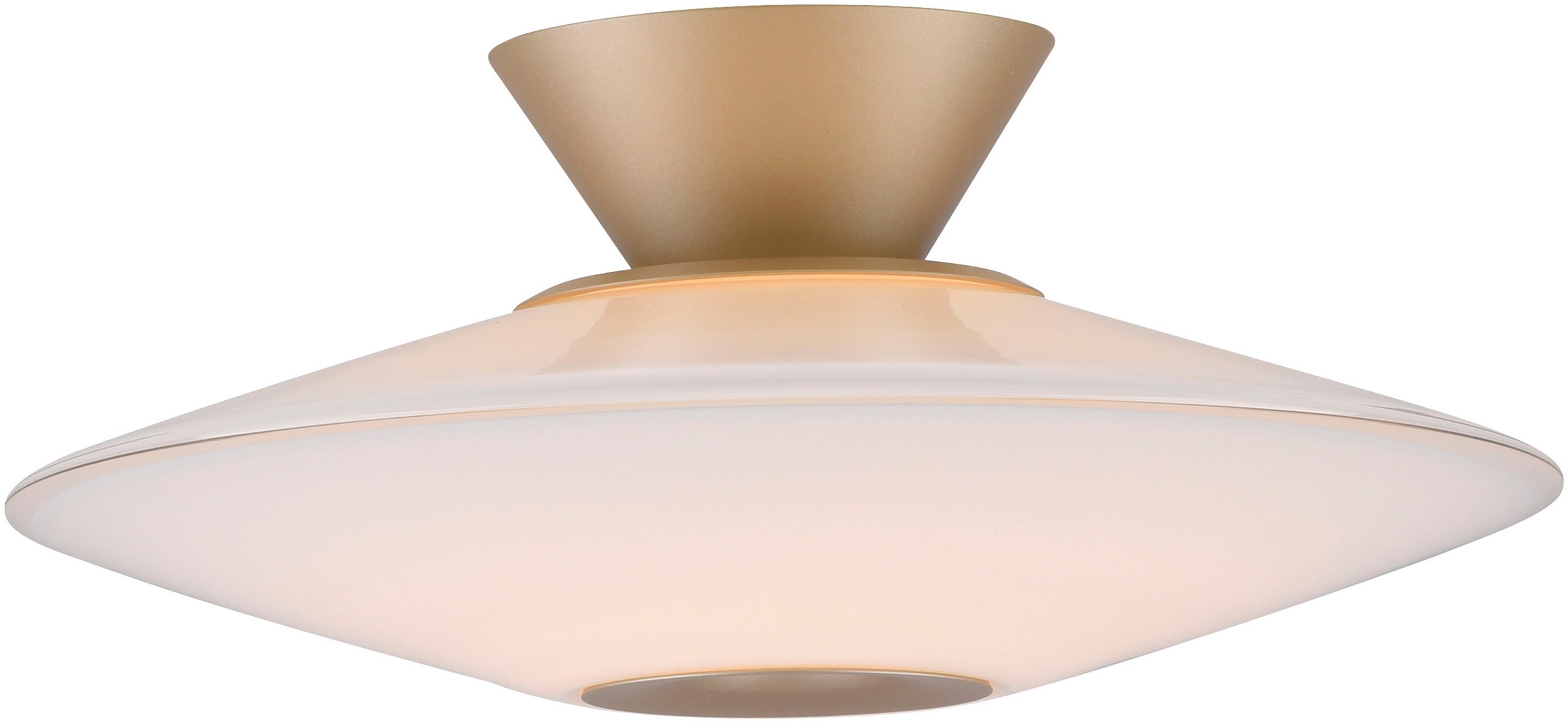 Paul Neuhaus LED Deckenleuchte »ELIPSA« LED-Board 1 Stk. Warmweiß Dimmfähig über separaten Tronicdimmer, Opalglas