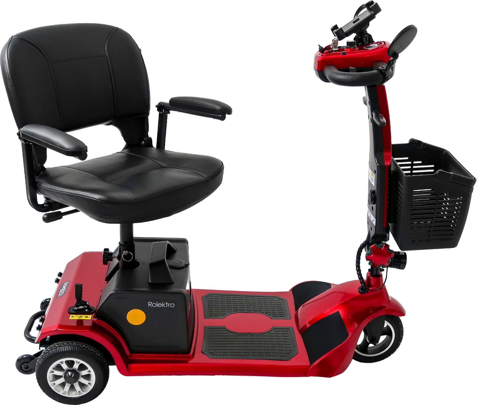 Rolektro Elektromobil »E-Trike 6 V.3, Rot, 24V-20Ah Lithium-Akku, 300 Watt«