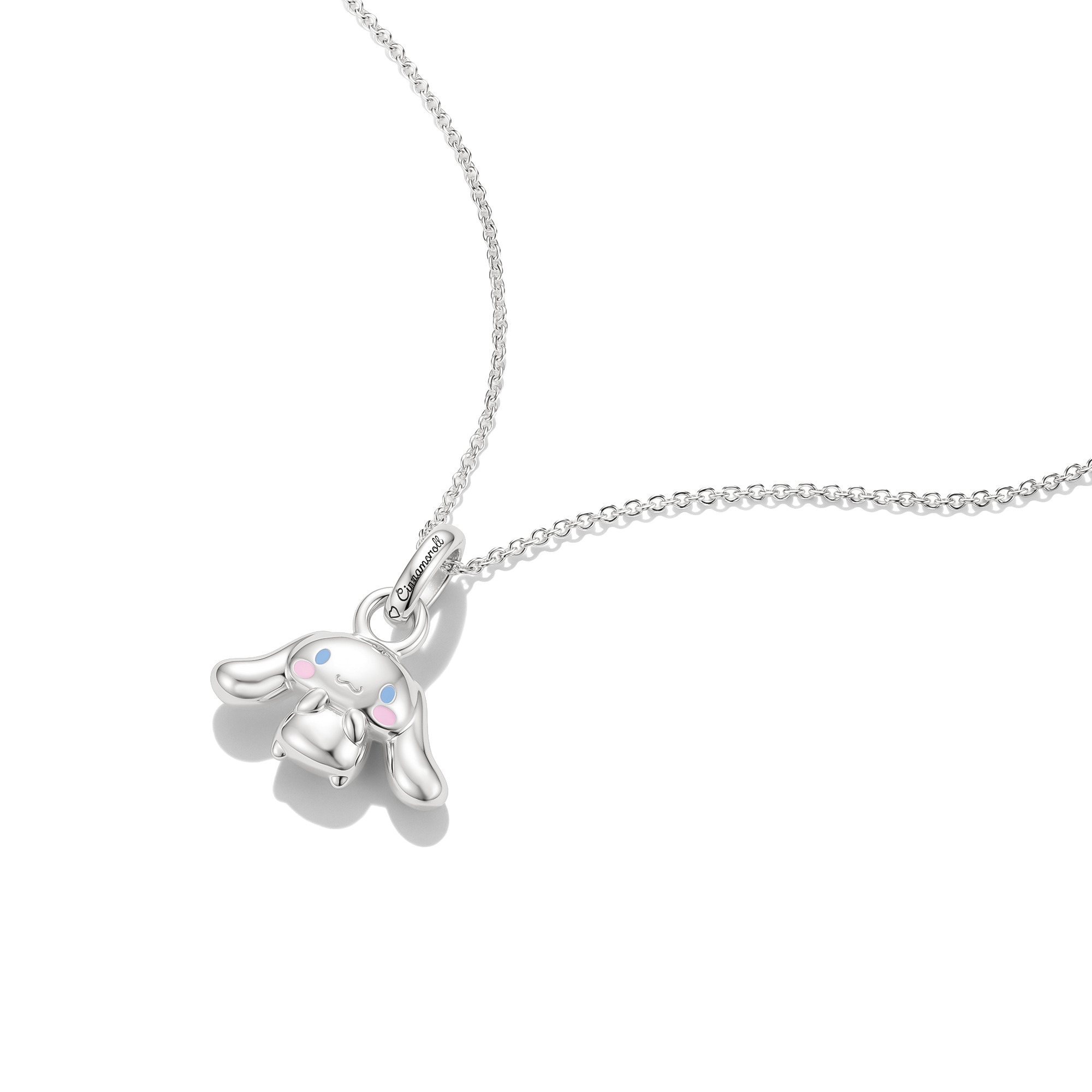 THOMAS SABO Kette mit Anhänger »THOMAS SABO ♡ Hello Kitty Halskette mit Cinnamoroll Charm« Emaille