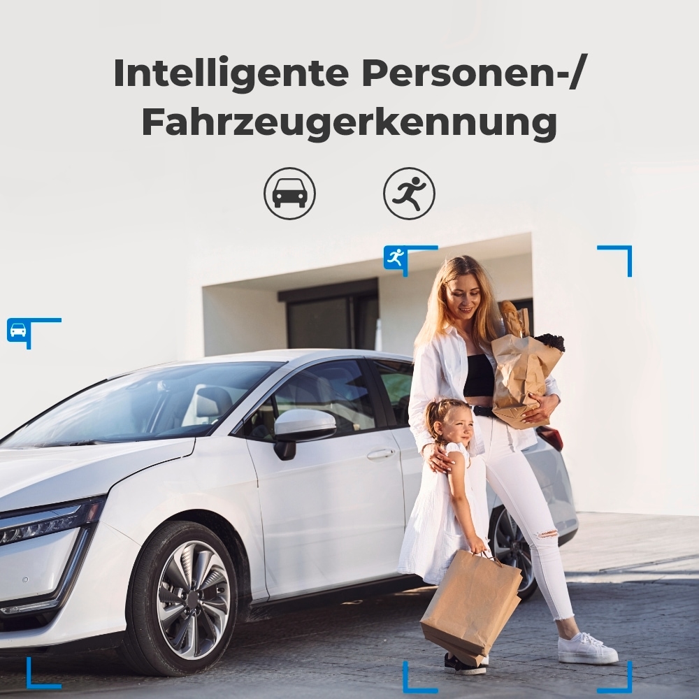 Reolink Überwachungskamera »Argus Series B420 Battery-WiFi + Solarpanel«, Außenbereich