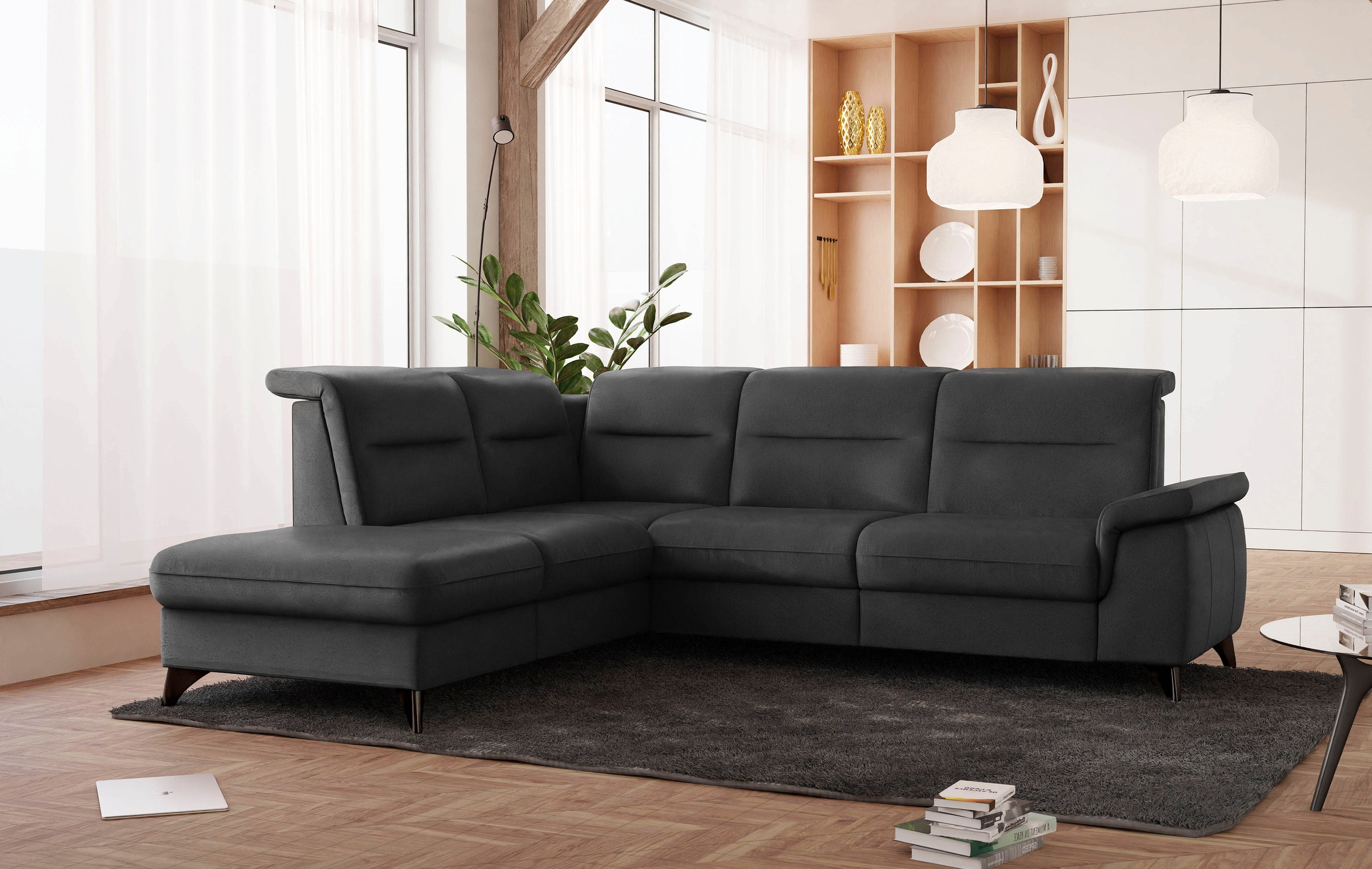 sit&more Ecksofa »Astoria L-Form«, wahlweise mit motorischer Relaxfunktion günstig online kaufen